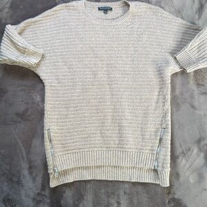 Banana Republic 3/4 Dolman Sleeve Crew Neck Tunic Sweater women’s S CottageCore